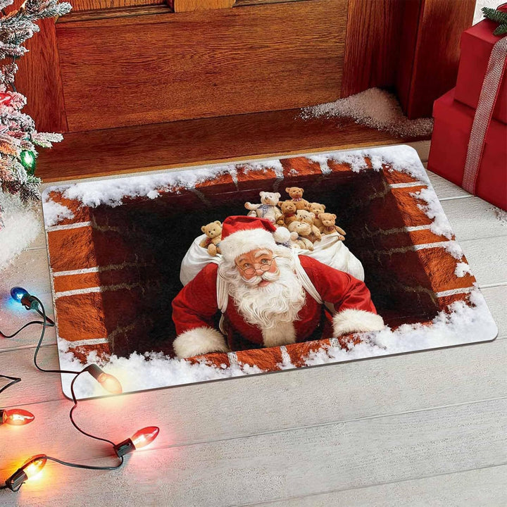 Dekorativer Weihnachtsfußmatte