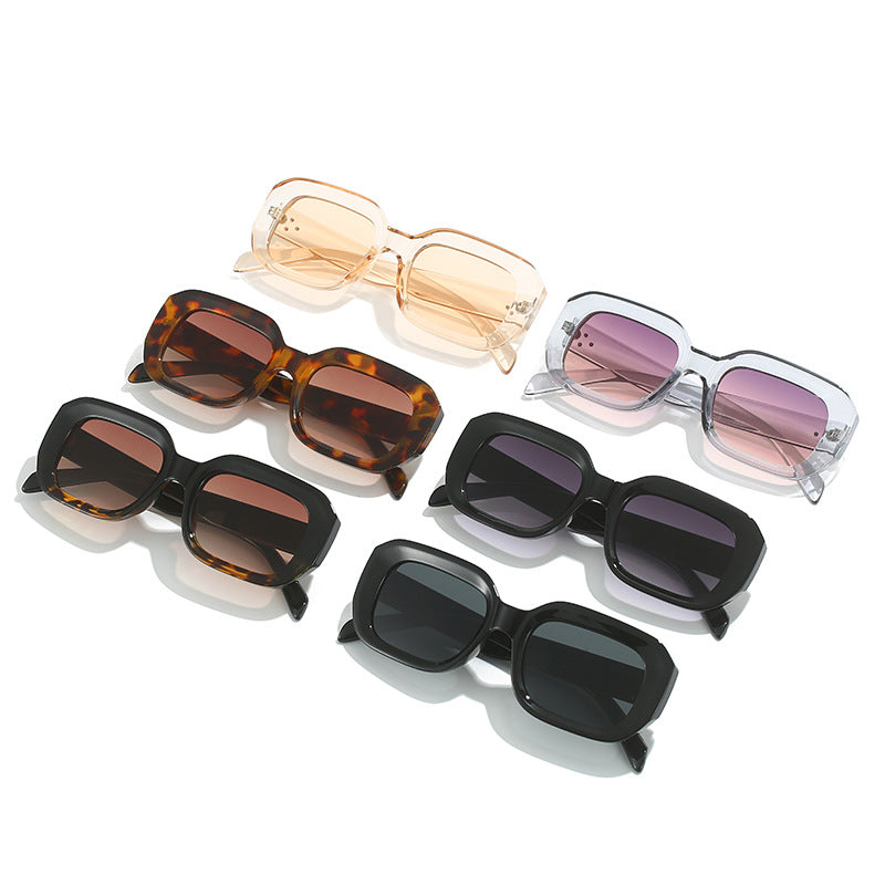 Damen oversized quadratische Sonnenbrille mit trendigem Design Karnz