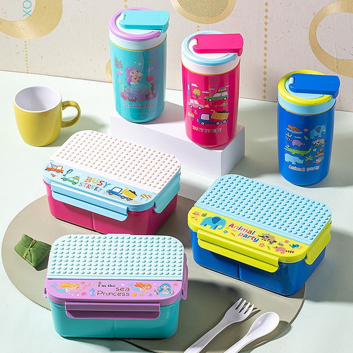 Multi-Compartment Spaß-Themen Lunchbox