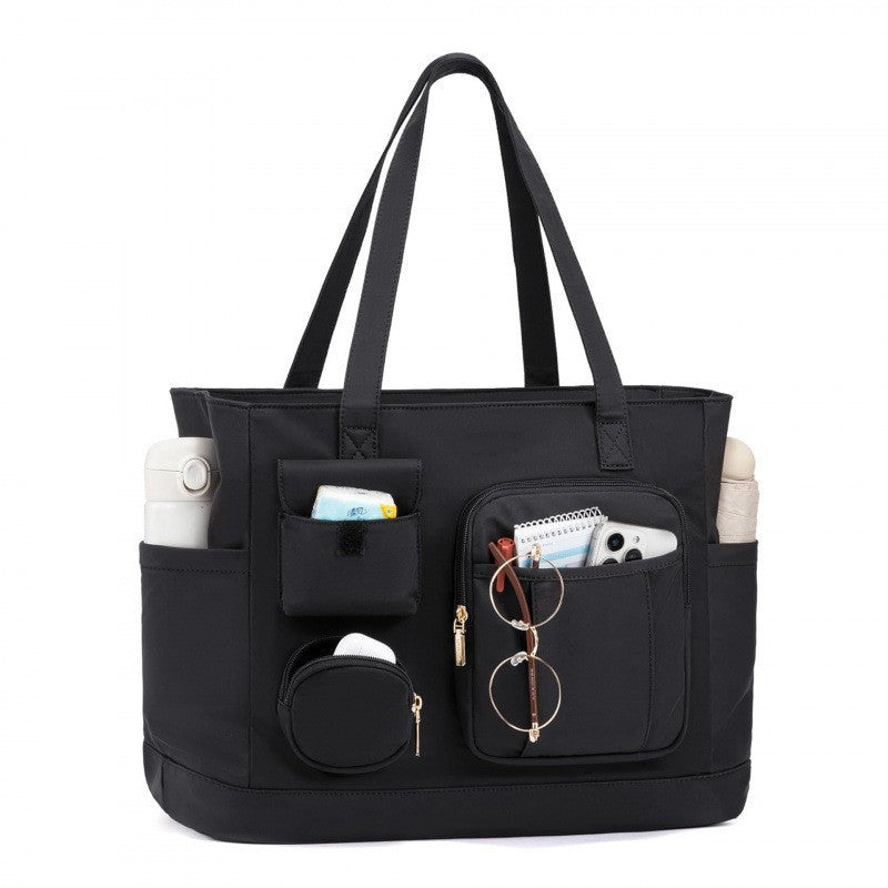 Praktische Alltags-Tasche mit Multifunktionalen Fächern Karnz