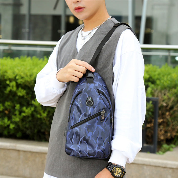 Crossbody-Rucksack mit Wasserabweisendem Material und Ergonomischem Tragesystem Karnz