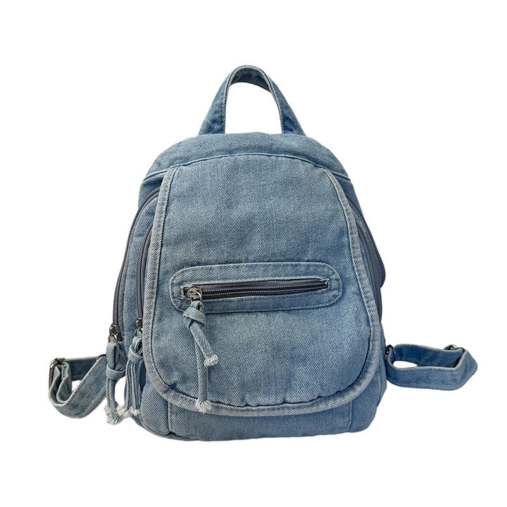 Stylische Denim Mini-Rucksack Karnz