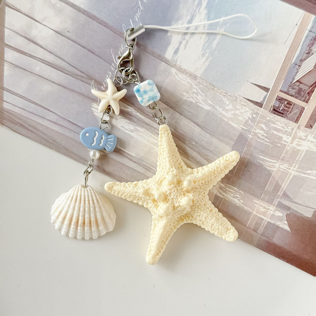 Schlüsselanhänger mit Maritimen Muschelmotiven Karnz