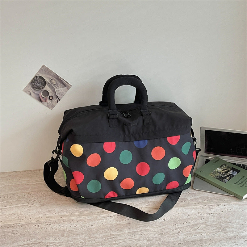 Stylische Multi-Taschen Reise Wochenende Duffel Bag Karnz