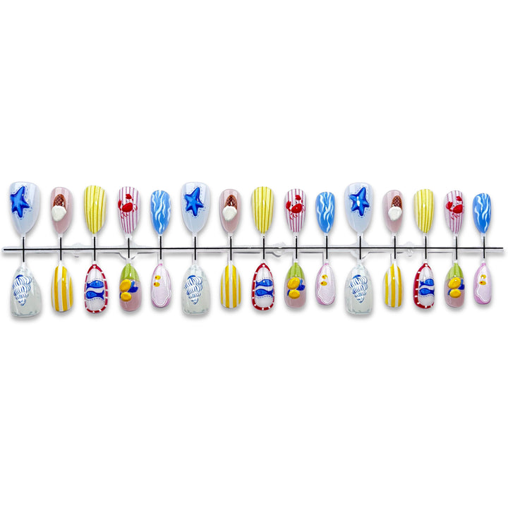 Künstlerisches Nagelkunst Druck-Set 1790745745