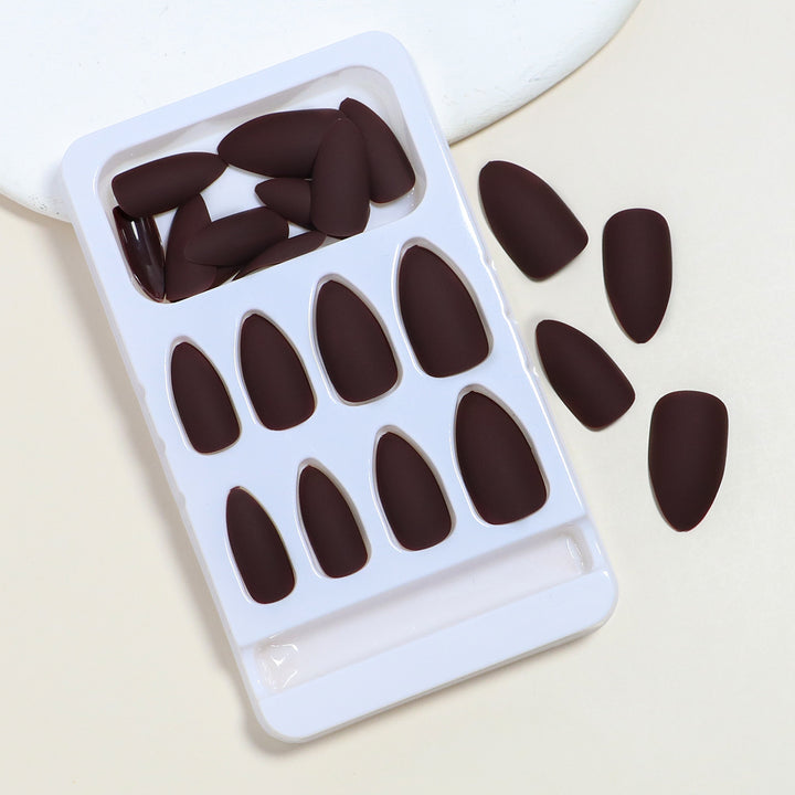 Matte Finish Press-On Nagel Extensions Karnz
