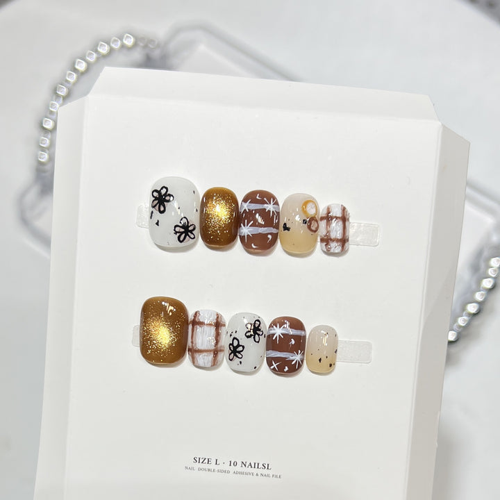 Kreatives Press-On Nagelkunst Set 1790734389