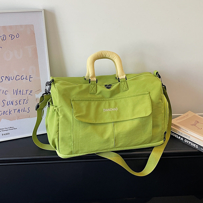 Stylische Canvas Wochenend-Duffle Bag Karnz