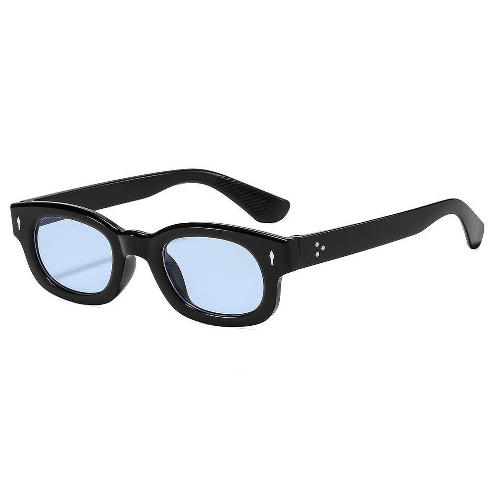 Damen modische Sonnenbrille im trendigen Quadratrohrdesign Karnz