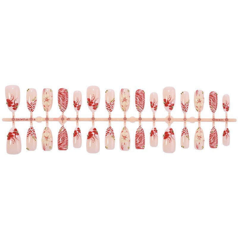Floral Design Press-On Nagelset Karnz 1788495338