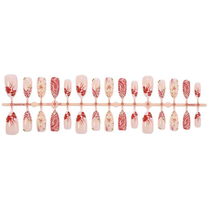 Floral Design Press-On Nagelset Karnz 1788495338
