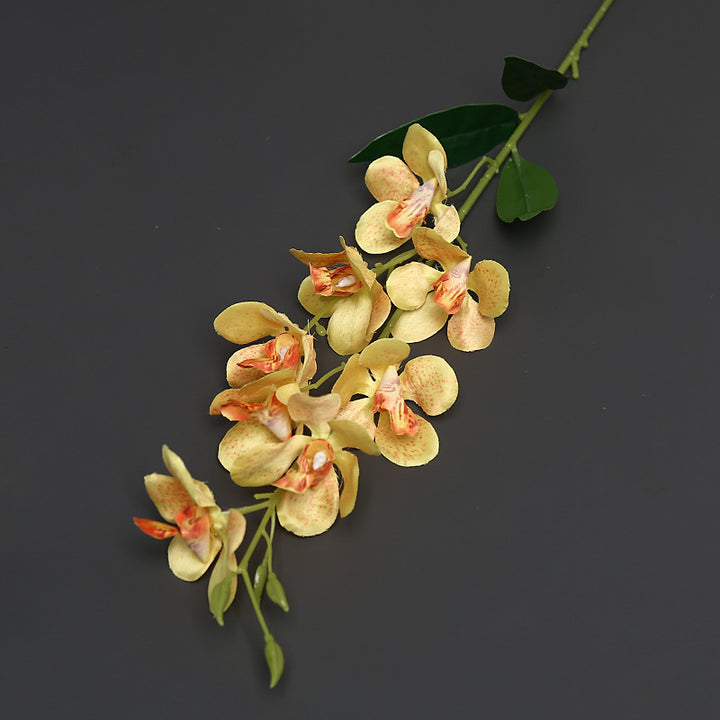 Elegante Faux-Orchideenstängel für die Heimdekoration