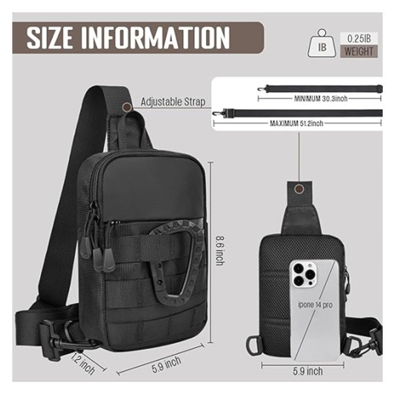 Praktische Schultertasche Karnz