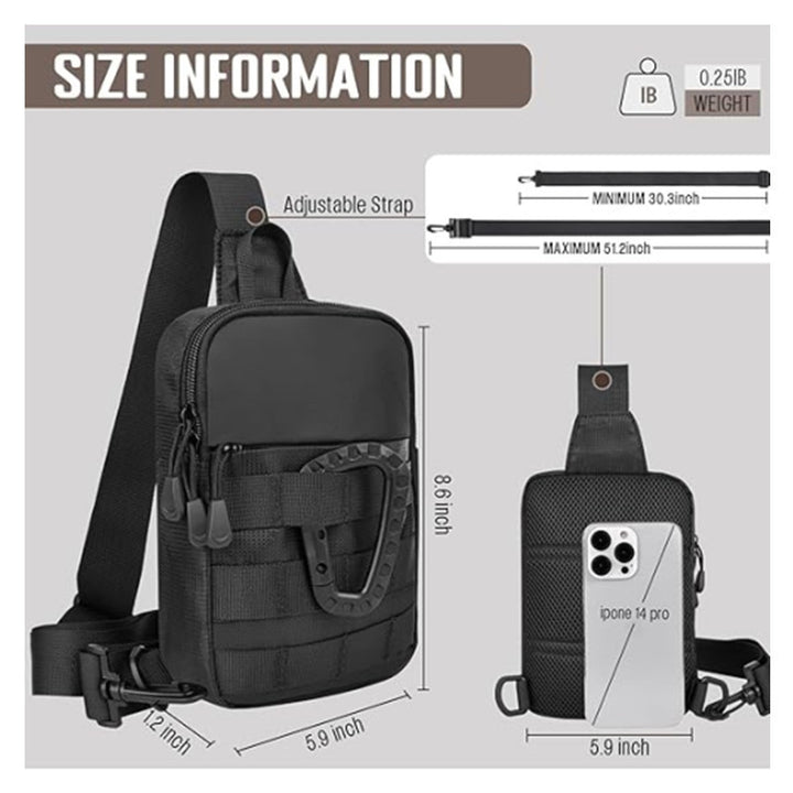 Praktische Schultertasche Karnz