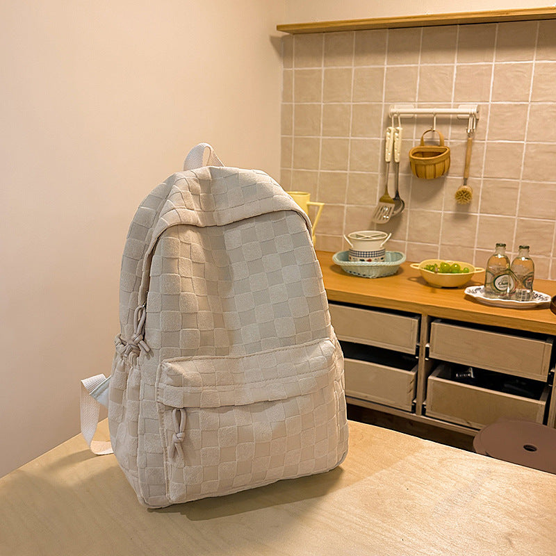 Schachbrettmuster Rucksack