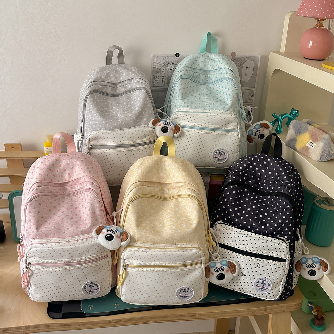 Verspielt Sternmuster Rucksack Karnz 1791205809