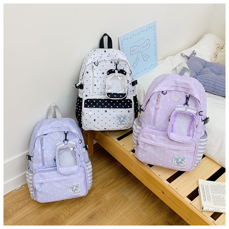 Multi-Taschen Stilvoller Rucksack Karnz