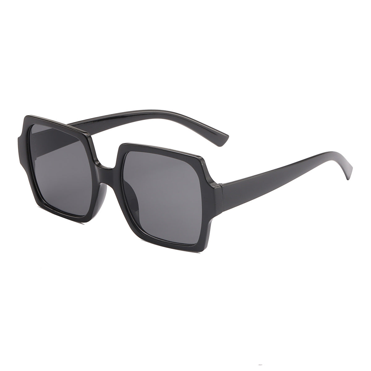 Damen stilvolle oversized Sonnenbrille mit elegantem Leoprint Karnz