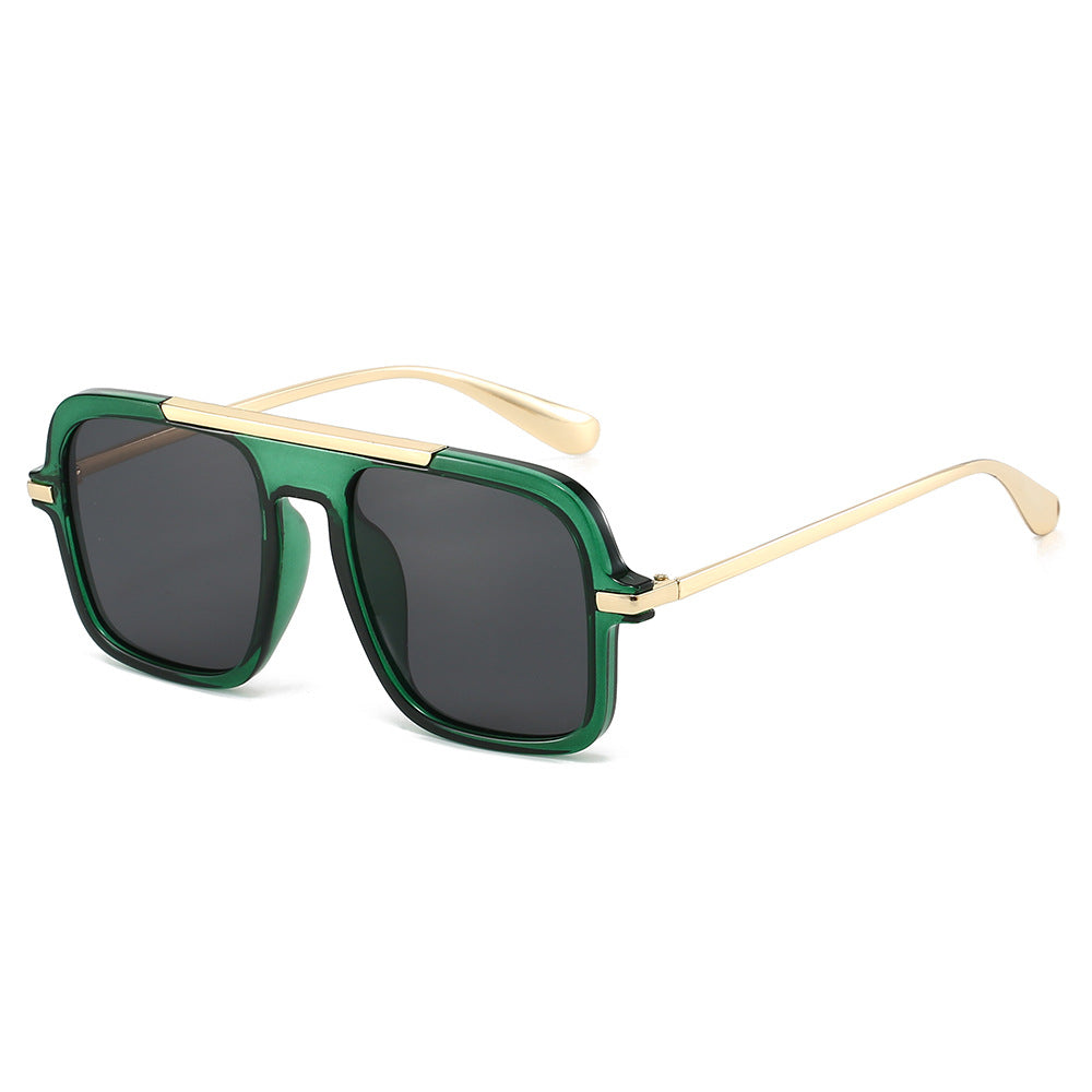 Damen modische Sonnenbrille mit angesagtem quadratischem Rahmen Karnz