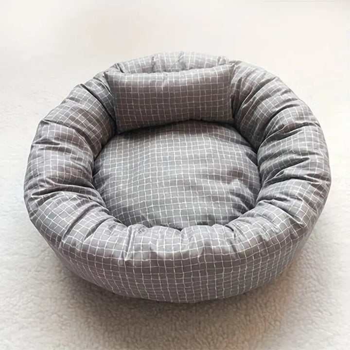 Bequemer runder Hundebett