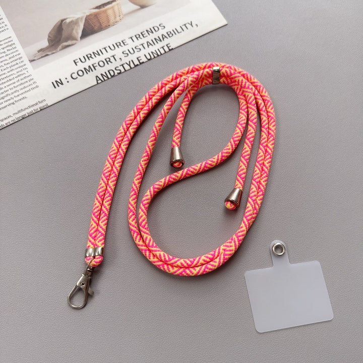 Geflochtenes Band mit Gravurclip Karnz