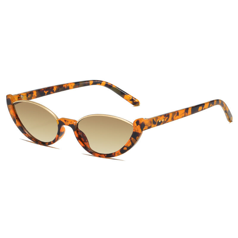Damen Cat-Eye Sonnenbrille mit dezentem Rahmen und polarisierten Gläsern Karnz
