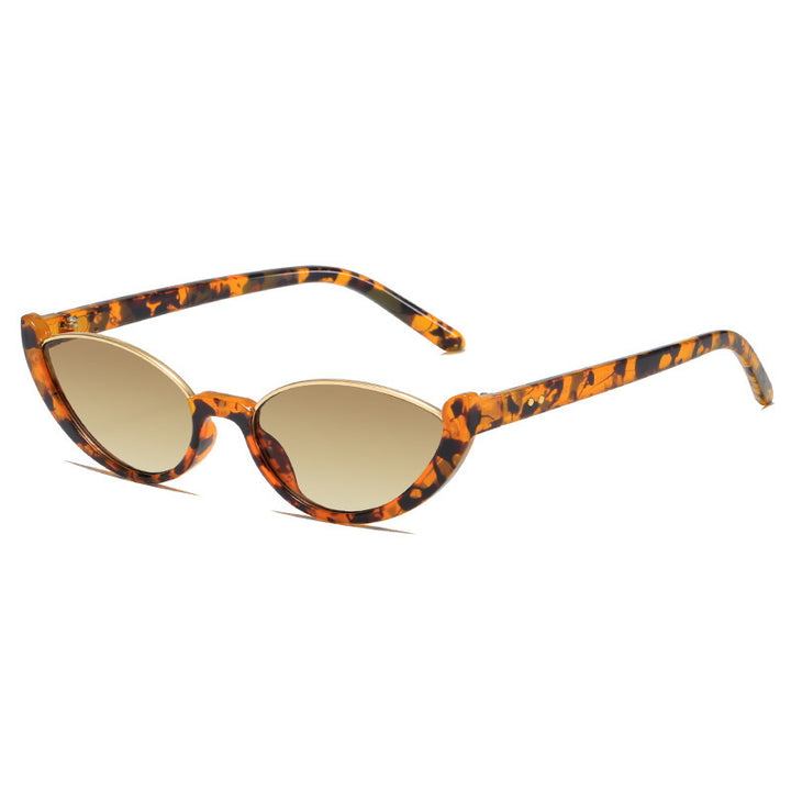 Damen Cat-Eye Sonnenbrille mit dezentem Rahmen und polarisierten Gläsern Karnz