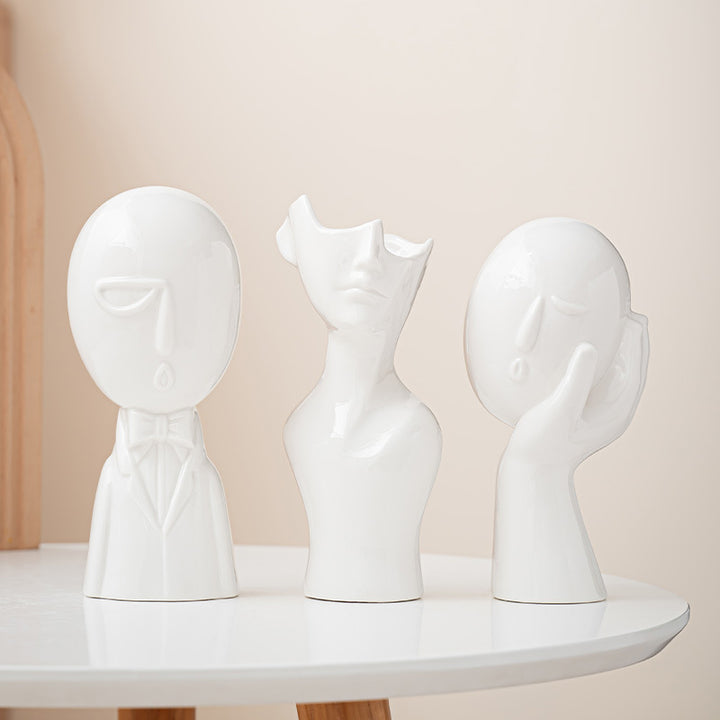 Dekorative Keramische Skulptur
