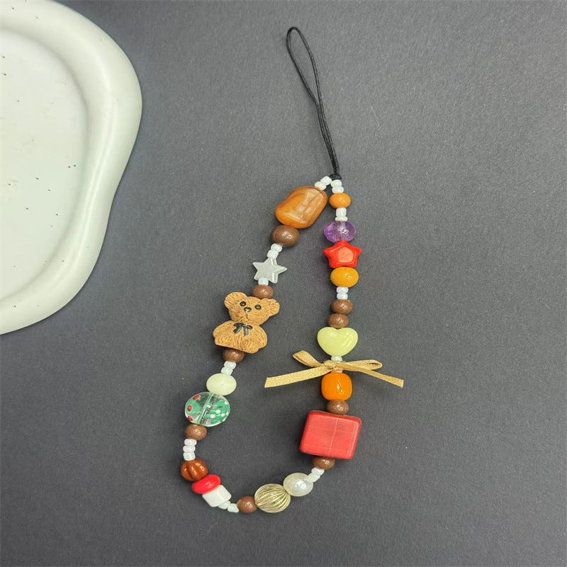 Verspielt Perlen Charm Handy Lanyard Karnz 1790136000