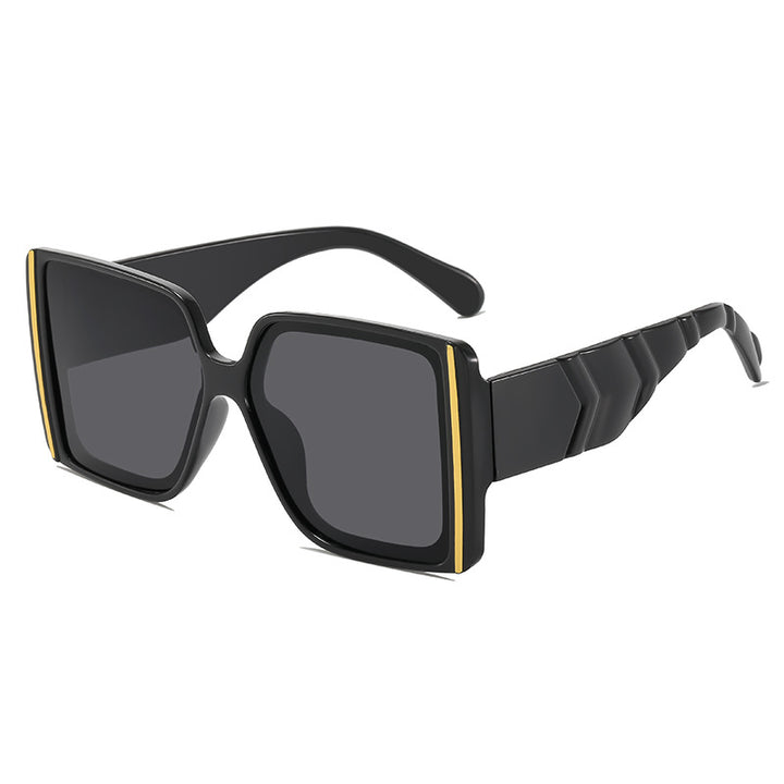 Retro-inspirierte schicke quadratische Sonnenbrille Karnz