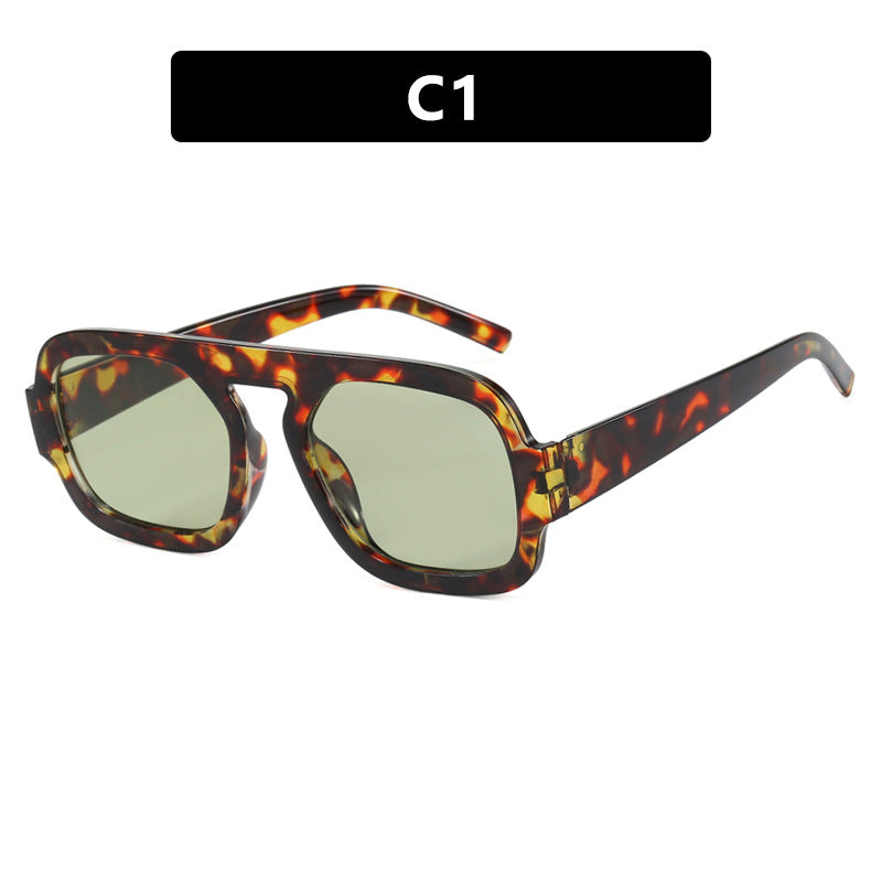 Damen modische Sonnenbrille im modernen Retro-Stil Karnz