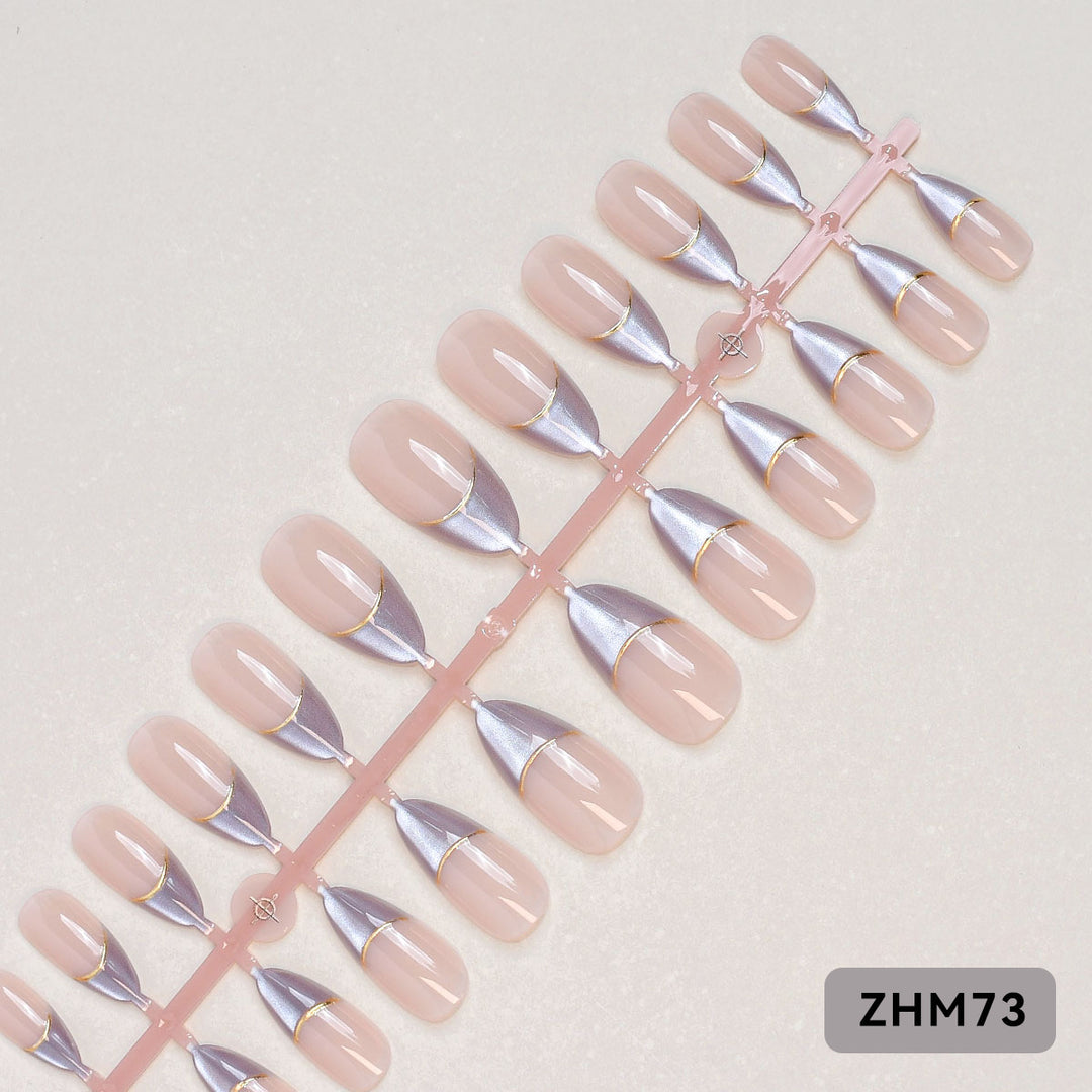 Elegantes Press-On-Nagel-Set Karnz