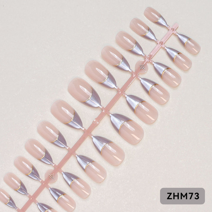 Elegantes Press-On-Nagel-Set Karnz