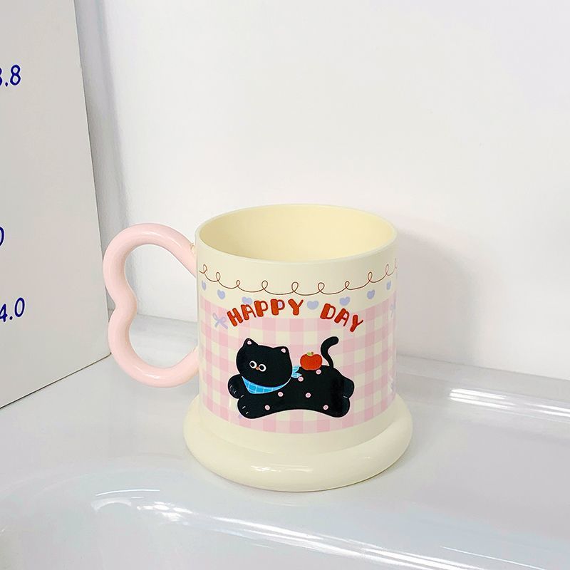 Keramiktasse mit Verspieltem Welpenmotiv Karnz