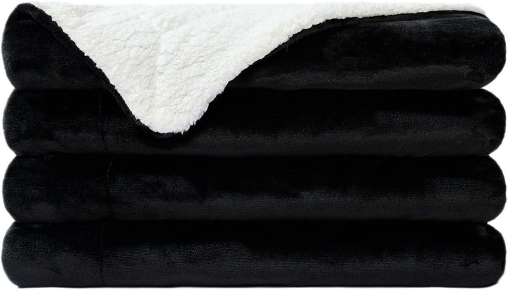 Ultra-Plush Sherpa gefütterte Decke Karnz