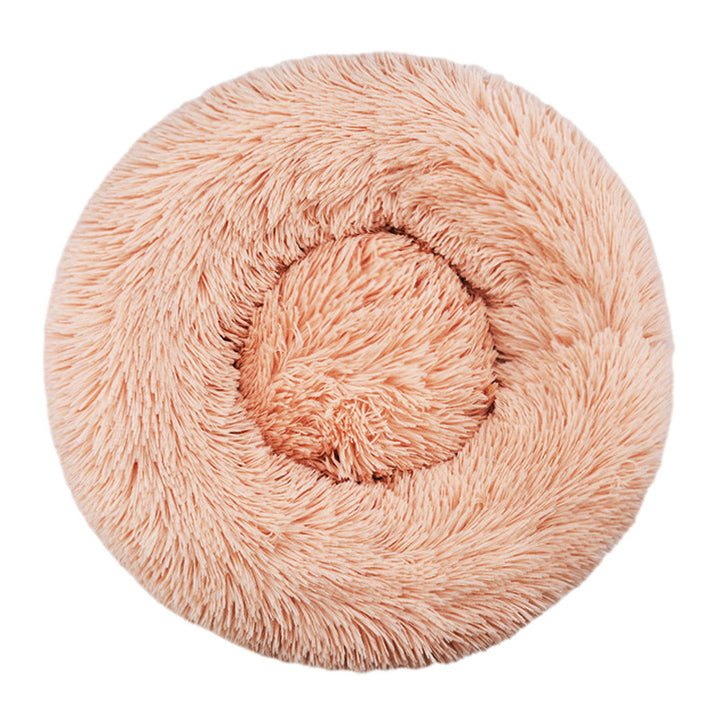 Rundes Plüsch Nest Hundebett