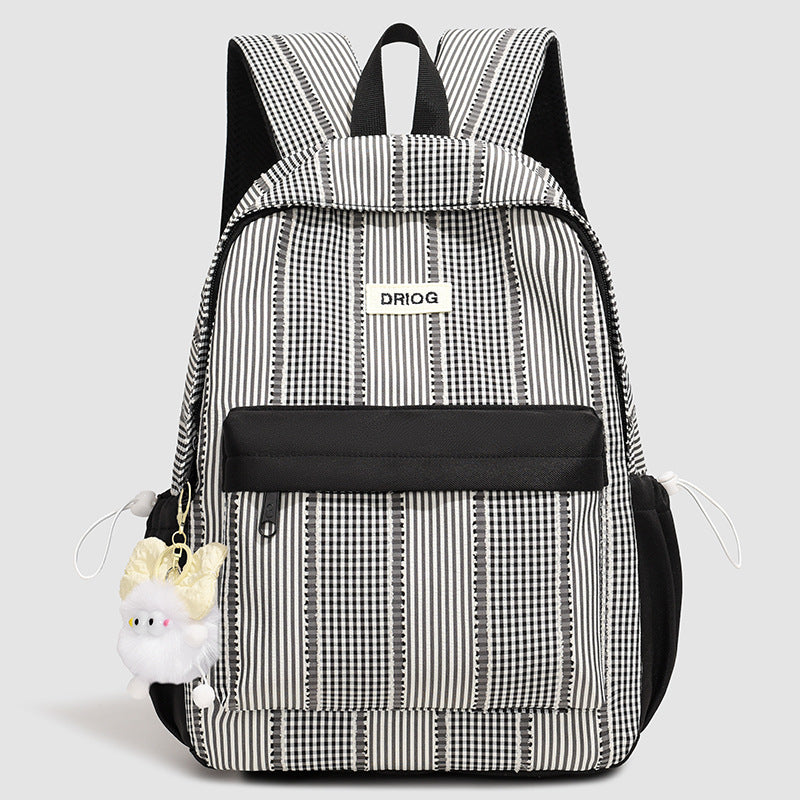 Verspielt Gestreifter Rucksack Karnz