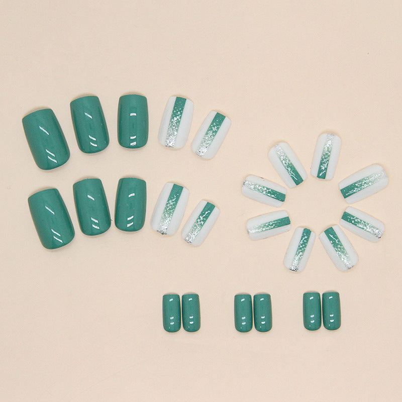 Glitter-Gradient-Nagelkunst-Kit Karnz