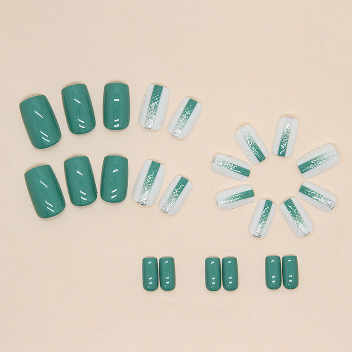 Glitter-Gradient-Nagelkunst-Kit Karnz