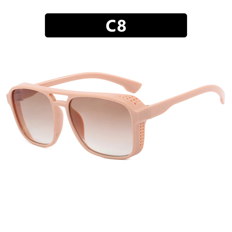 Damen modische Sonnenbrille im trendigen Schildkrötenmuster Karnz