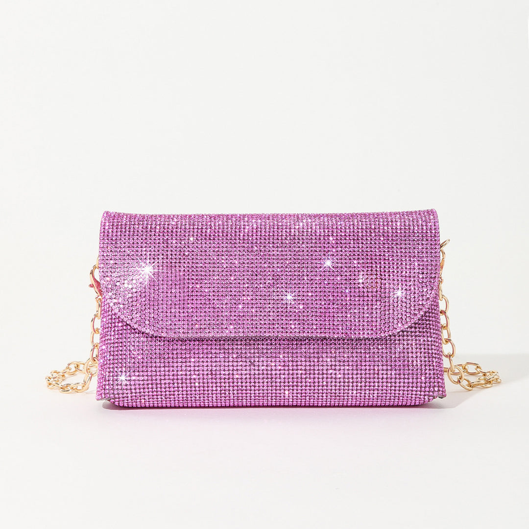 Rhinestone-besetzte Abend Clutch