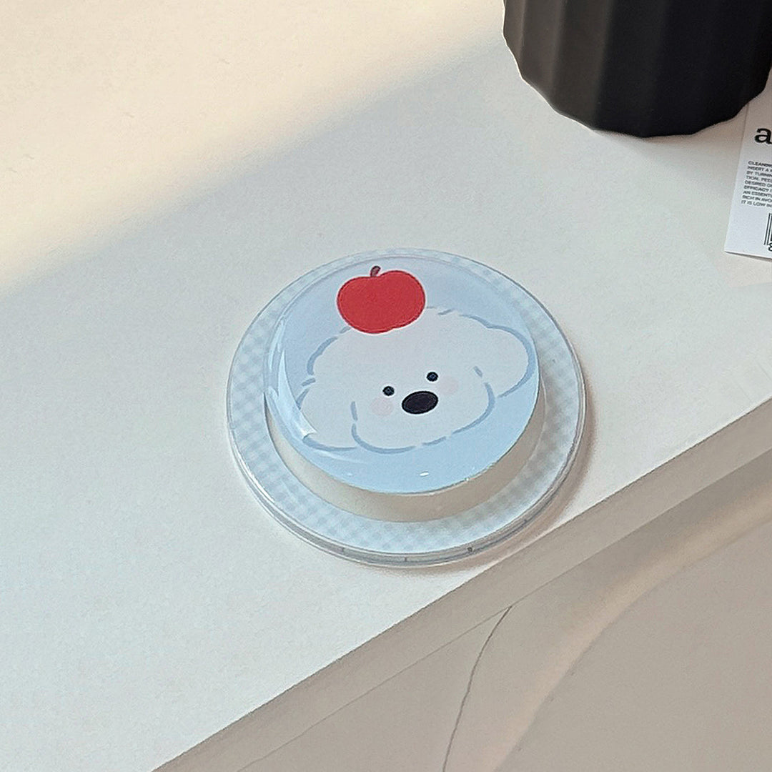 Verspielter Kühlschrankmagnet mit Hundedesign Karnz