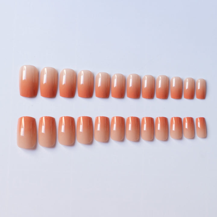 Glänzendes Natürliches Finish Nagelkunst Set