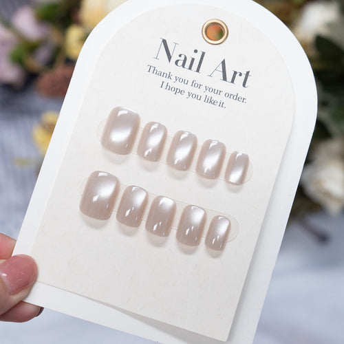 Premium Hochglanz Press-On Nagelset