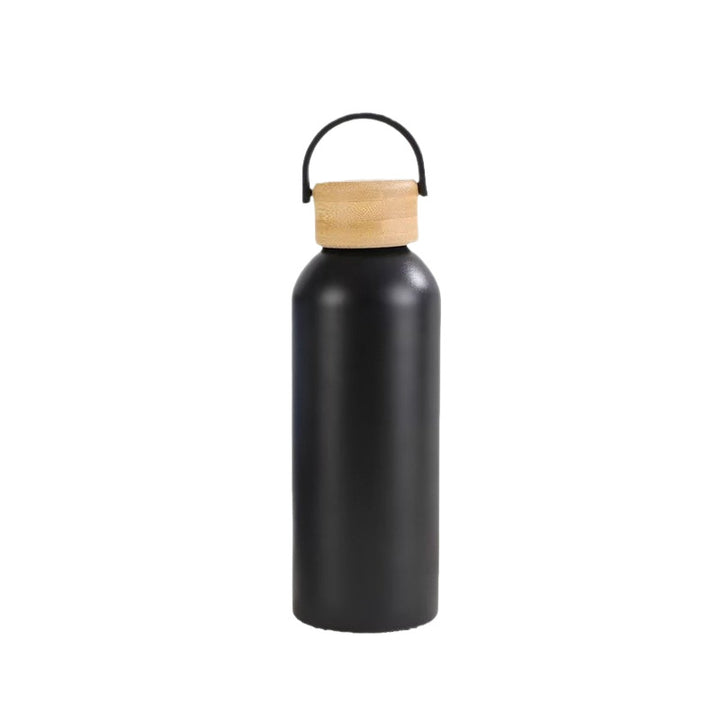 Damen elegante und praktische Isolierflasche mit Bambusdeckel Karnz