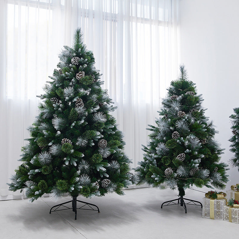Verstellbarer Schnee-besetzter Weihnachtsbaum