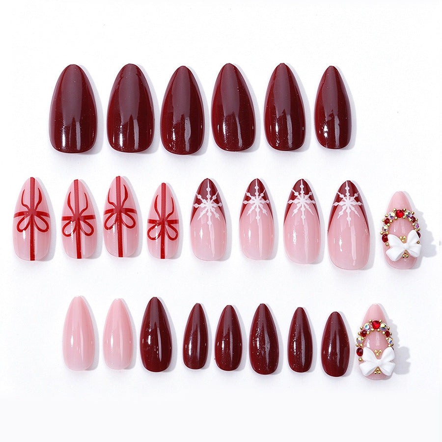 Festliches Urlaubsthema Druck-Nagelset Karnz