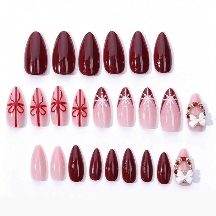 Festliches Urlaubsthema Druck-Nagelset Karnz