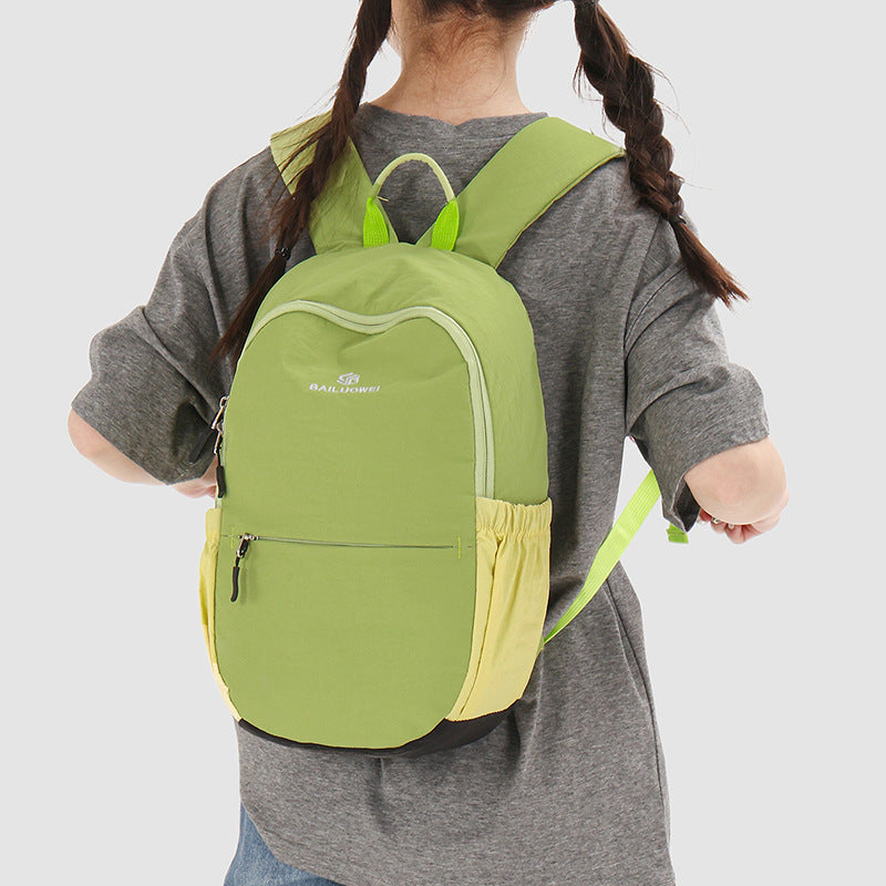Leichter Multi-Taschen Mini-Rucksack Karnz