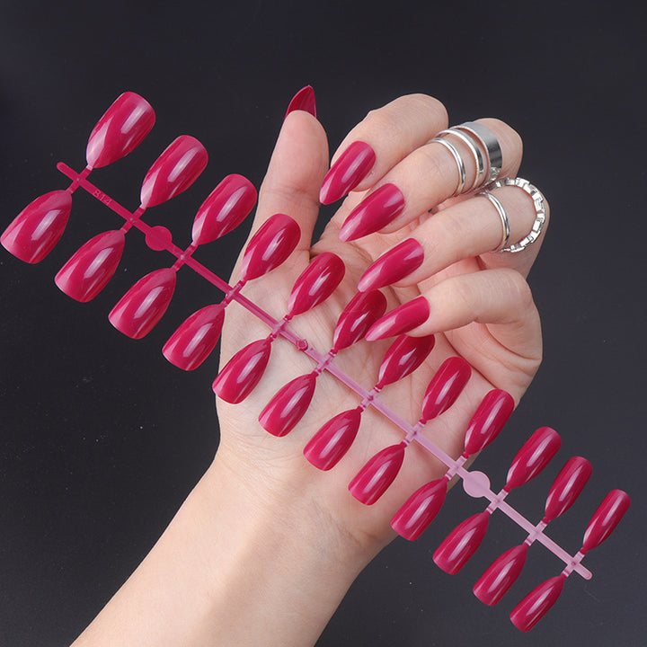 Stiletto Press-On Nägel mit glänzendem Finish Karnz